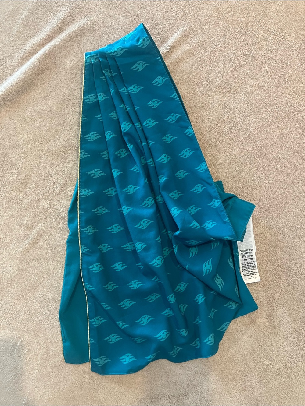 Disney Cruise Line Teal scarf